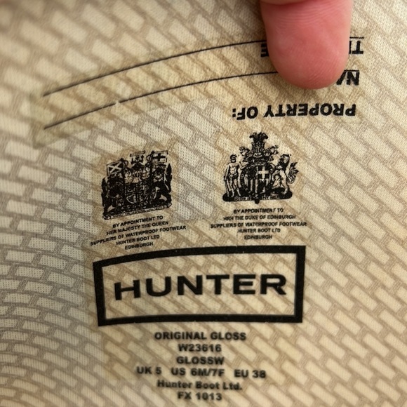 Women's tall Hunter boots - Picture 8 of 8